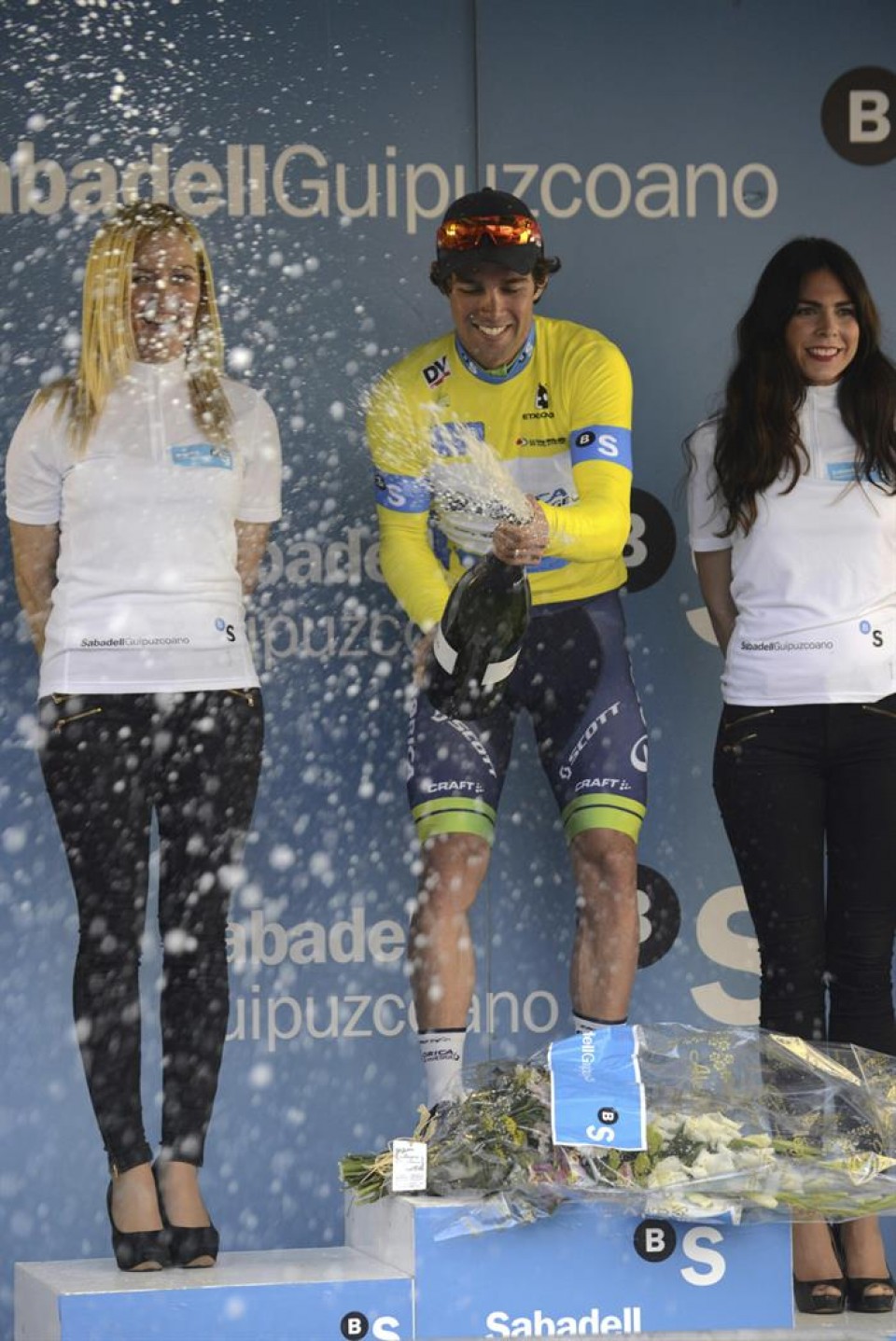 Matthews, primera líder. Foto: EFE