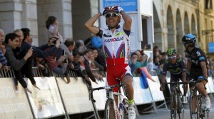 Purito Rodríguez gana la tercera etapa. Foto: EFE
