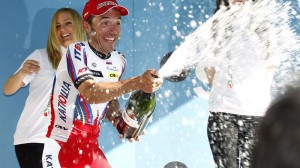 Purito Rodríguez gana la tercera etapa. Foto: EFE