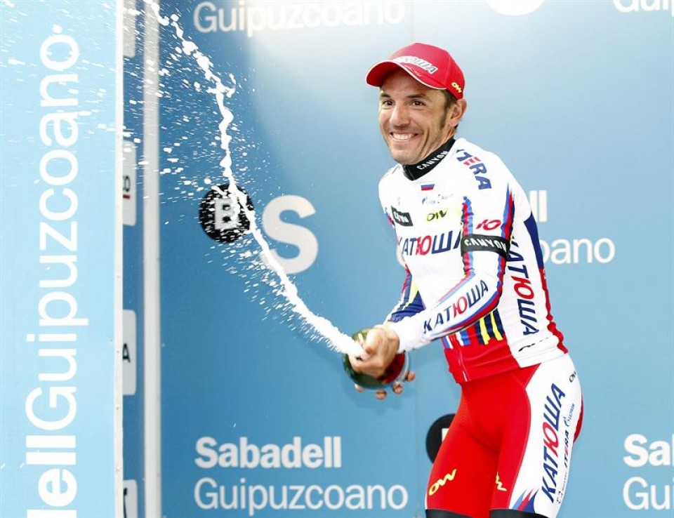 Purito vence en la cuarta etapa. Efe.