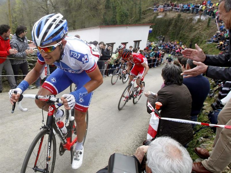 Subida a Aia, quinta etapa. Efe.