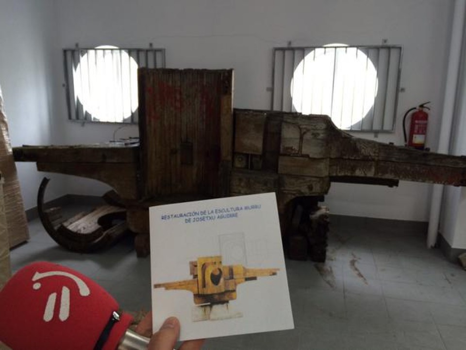 'Murru' de Josetxu Agirre para ser restaurada, 16.04.2015