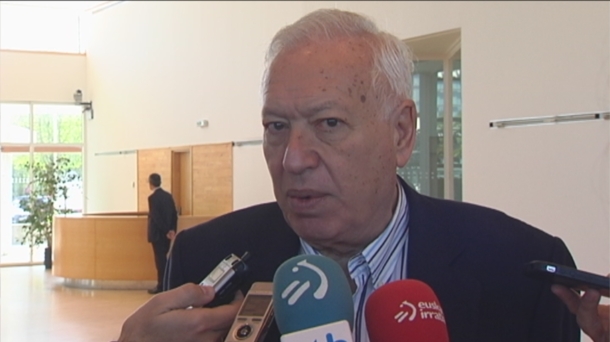 Jose Luis Garcia-Margallo Espainiako Atzerri ministroa. Artxiboko irudia: EiTB