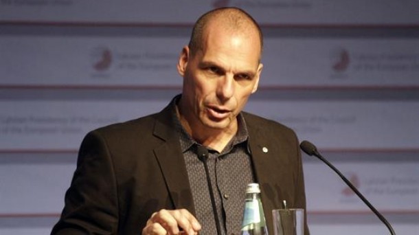 Yanis Varoufakis Greziako Ekonomia ministroa. Argazkia: EFE