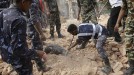 Terremoto en Nepal. Foto: EFE