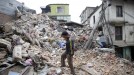 Terremoto en Nepal. Foto: EFE