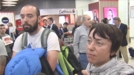 Dos parejas vizcaínas vuelven a casa tras sufrir el terremoto de Nepal