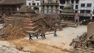 Katmandu, erabat suntsituta. Argazkia: EFE title=