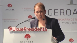Uxue Barkos Nafarroako presidentetzarako hautagai izendatu dute