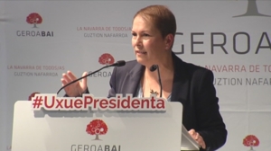 Uxue Barkos, propuesta por el Parlamento como candidata a presidenta