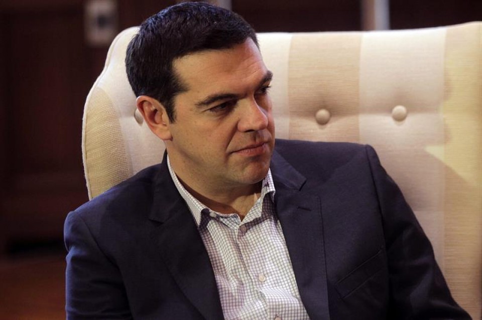 Alexis Tsipras Greziako lehen ministroa. EFE