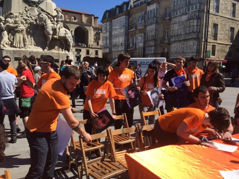 Rueda de prensa de Segi, 07.05.2015