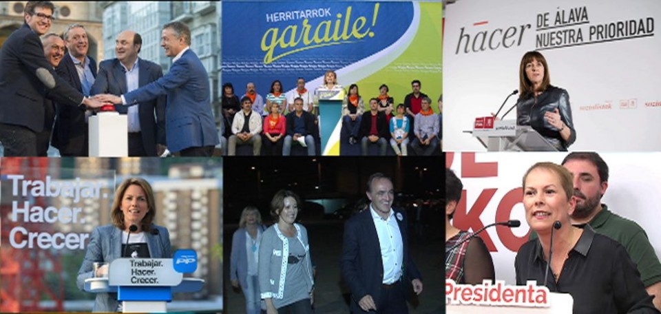 Arranca la campaña electoral en Euskal Herria