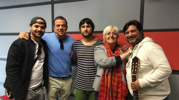 Recibimos la visita del guitarrista José Losada y el cantaor Rafita 
