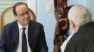 François Hollande eta Fidel Castro. Argazkia: EFE.