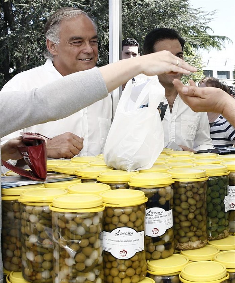 Esteban Pons (PP) en Navarra. Foto: EFE