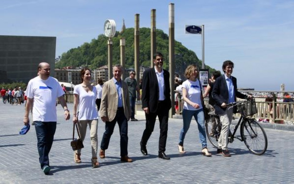 Eneko Goia, candidato del PNV en Donostia. Foto: enekogoia2015