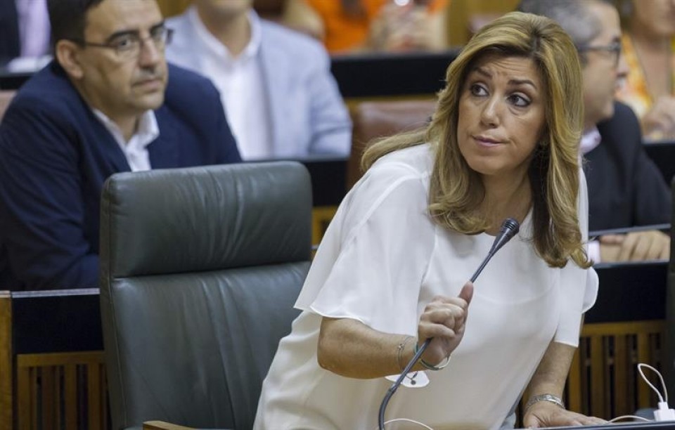 Susana Díaz será elegida presidenta en la cuarta investidura. Foto de archivo: EFE