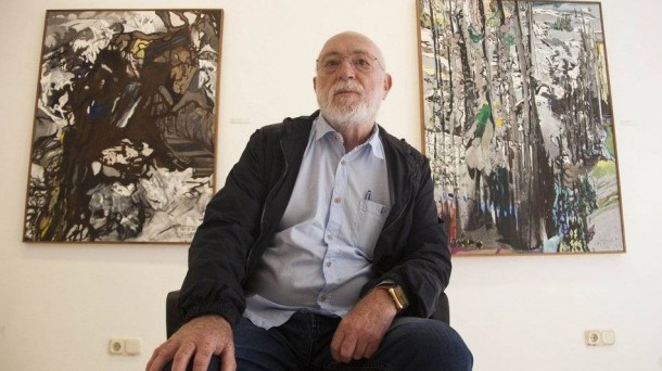 Uno de los grandes del arte vasco, Carmelo Ortiz de Elguea,en Iflandia