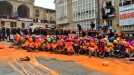 La Ertzai La Ertzaintza comienza a desalojar a los jovenes que protagen a los condenados s de Segi, 18.05.2015