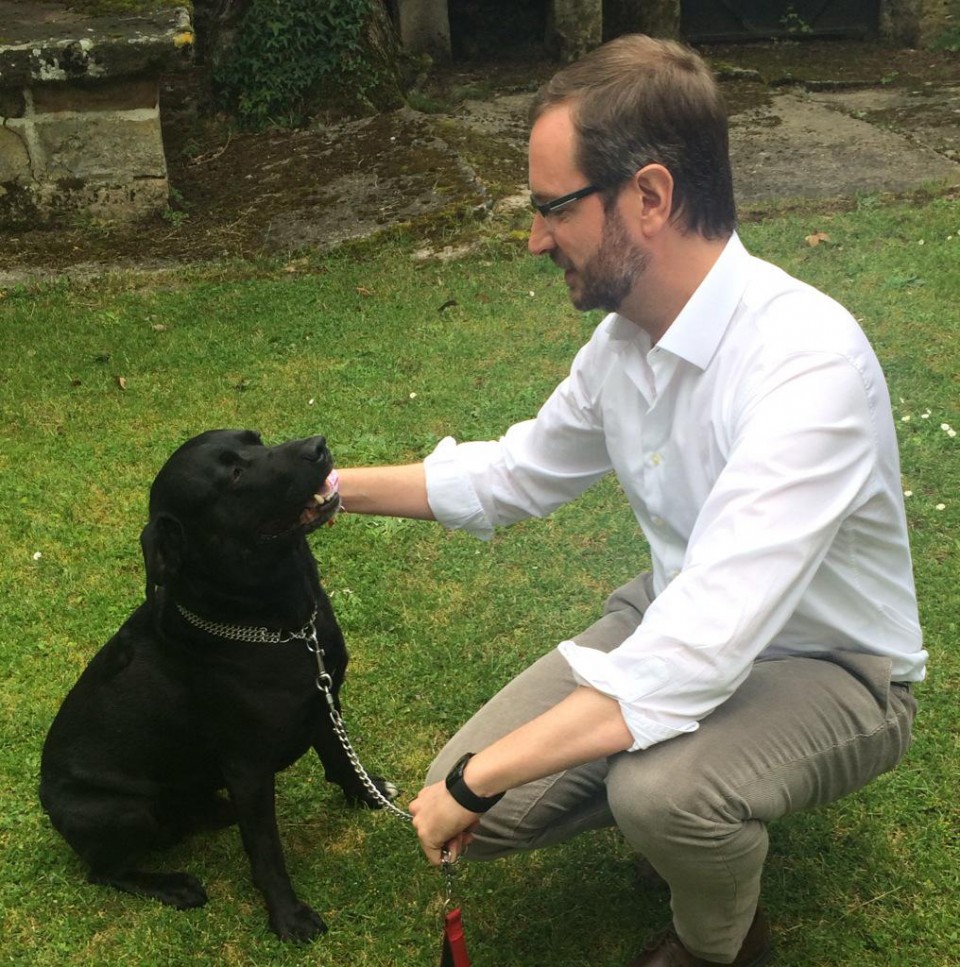 Maroto, en el día de reflexión. Foto: @javiermaroto
