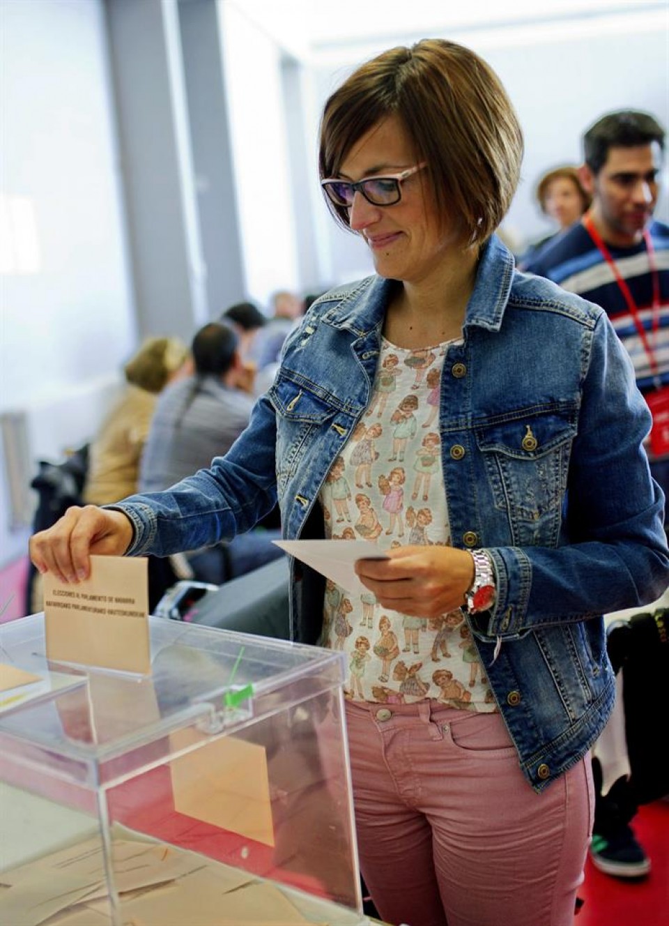María Chivite (PSN). Foto: EFE