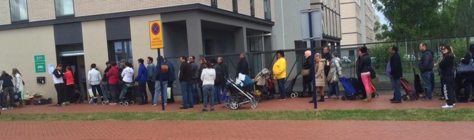 En el Banco de Alimentos, 27.05.2015