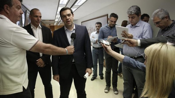 Alexis Tsipras Greziako lehen ministroa. Argazkia: EFE