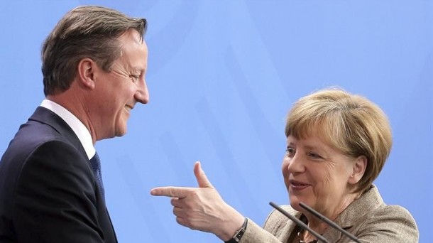 Cameron eta Merkel EFE