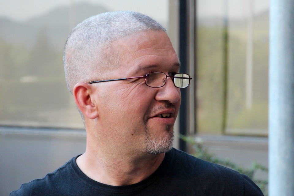 Tasio a su llegada a Miramon. Foto: EITB