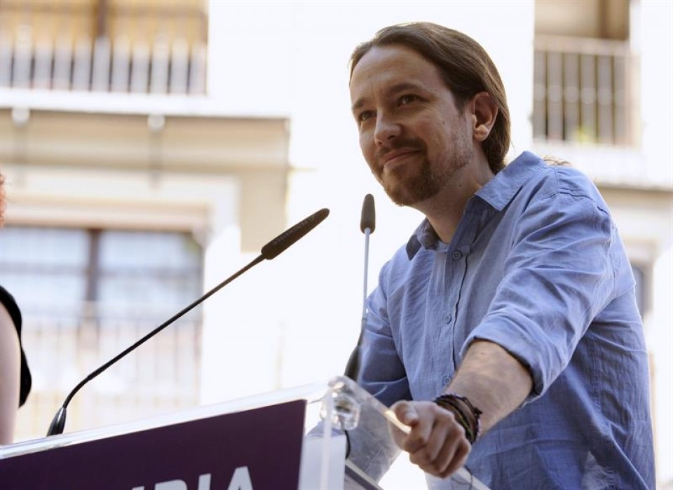 Pablo Iglesias (Podemos-Ahal Dugu). Artxiboko irudia: EFE