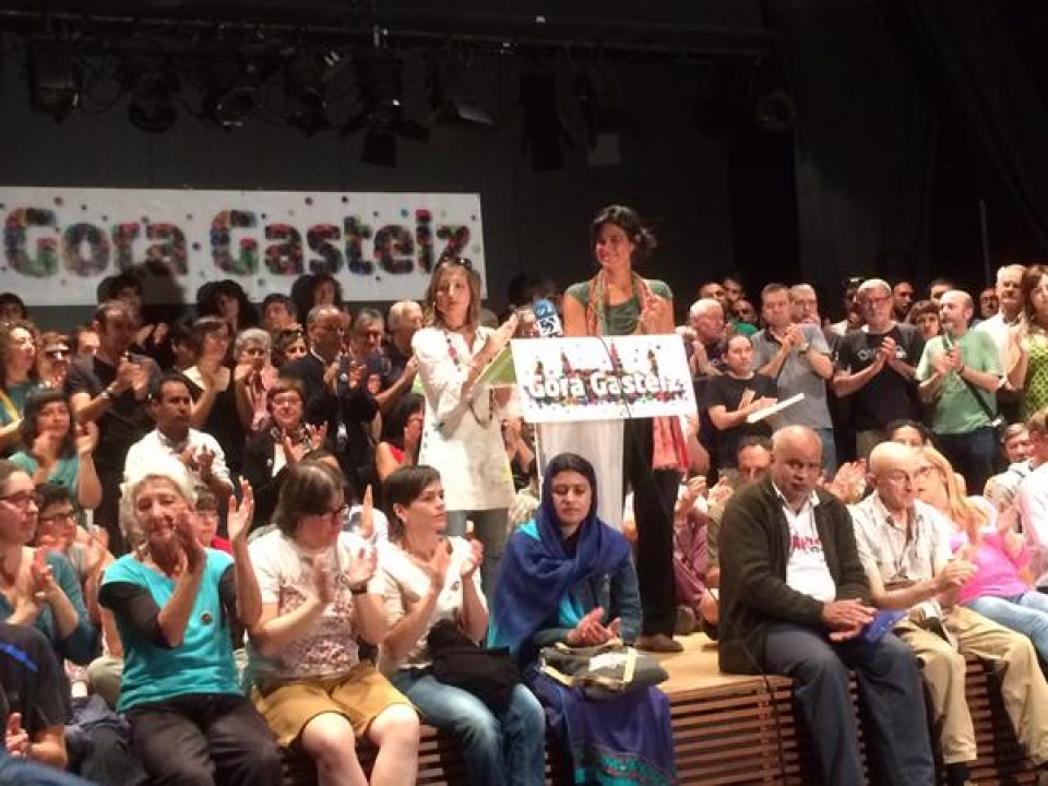 Rueda de presnde de Gora Gasteiz, 05.06.2015