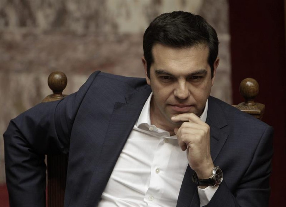 El primer ministro griego, Alexis Tsipras. EFE