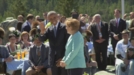 Obama eta Merkel, G7aren goi-bileraren protagonistak