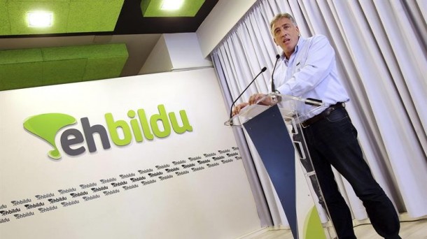 Joseba Asiron candidato de EH Bildu a la Alcaldía de Pamplona/Iruña. Imagen de archivo: EFE