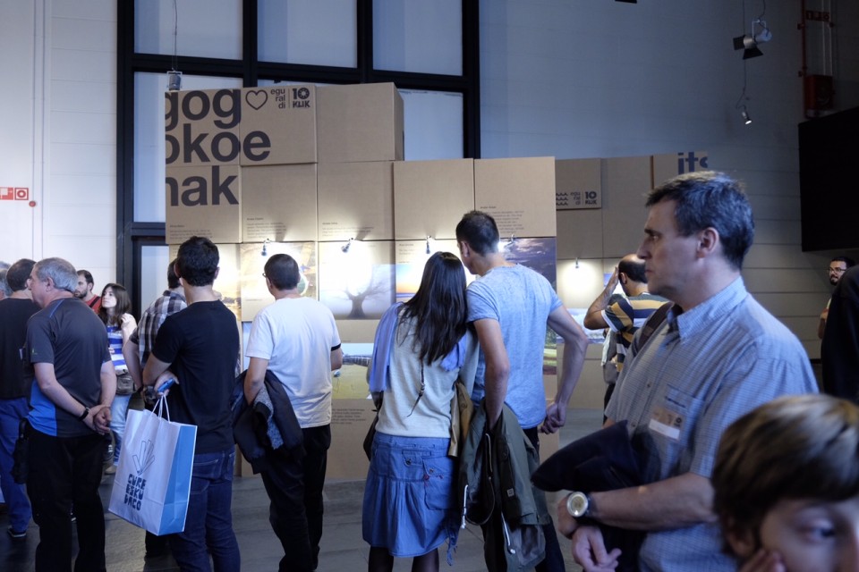 'Eguraldiklik' erakusketaren aurkezpena