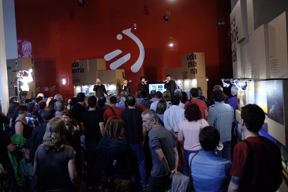 'Eguraldiklik' erakusketaren aurkezpena