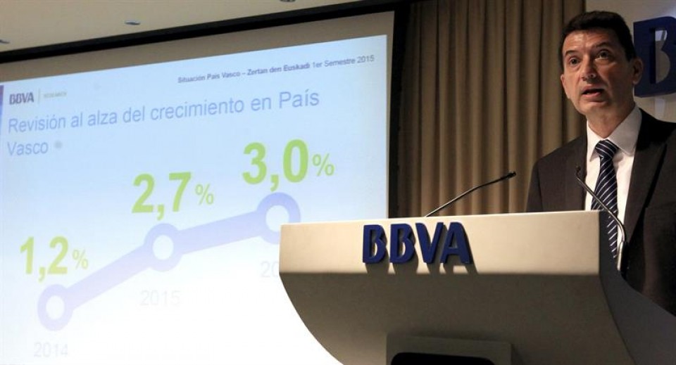 Rafael Domenech BBVA Researcheko Ekonomia Garatuen burua. EFE. 