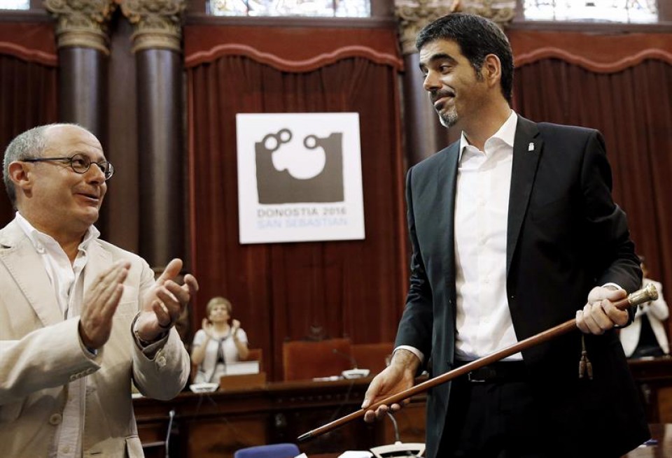 Eneko Goia, nuevo alcalde de Donostia. Foto: EFE