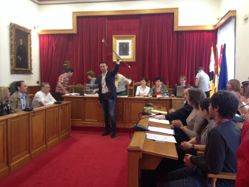 Nueva corporación municipal en Portugalete. Foto: EiTB