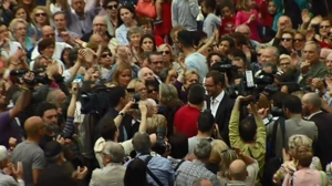 Tentsio handia Marotoren aldekoen eta kontrakoen artean, Gasteizen