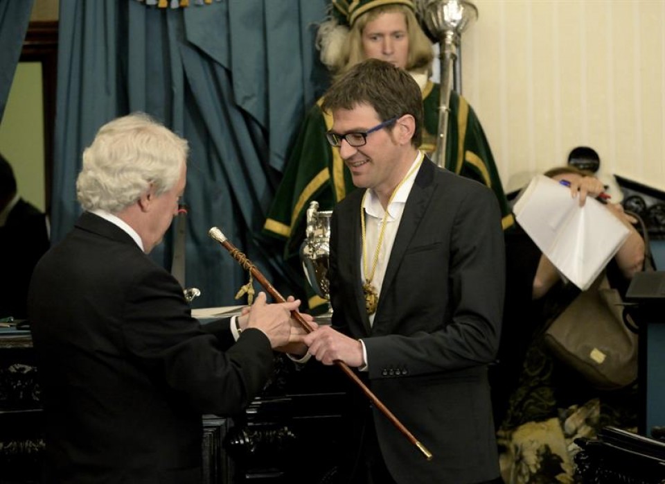 Gorka Urtaran, alcalde de Vitoria-Gasteiz. Foto: EFE
