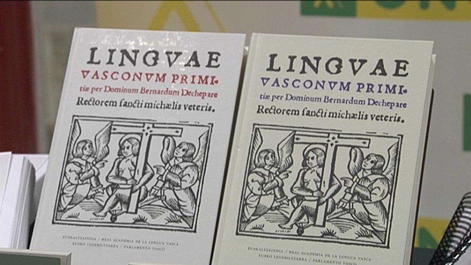 'Linguae Vasconum Primitae' liburua.