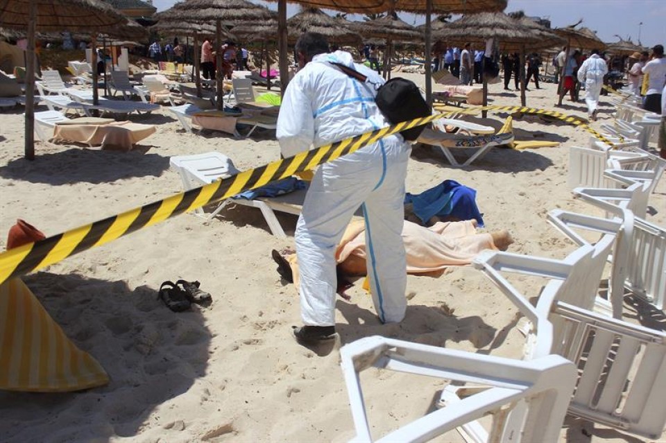 Imagen del atentado de la semana pasada en Túnez. Foto de archivo: EFE
