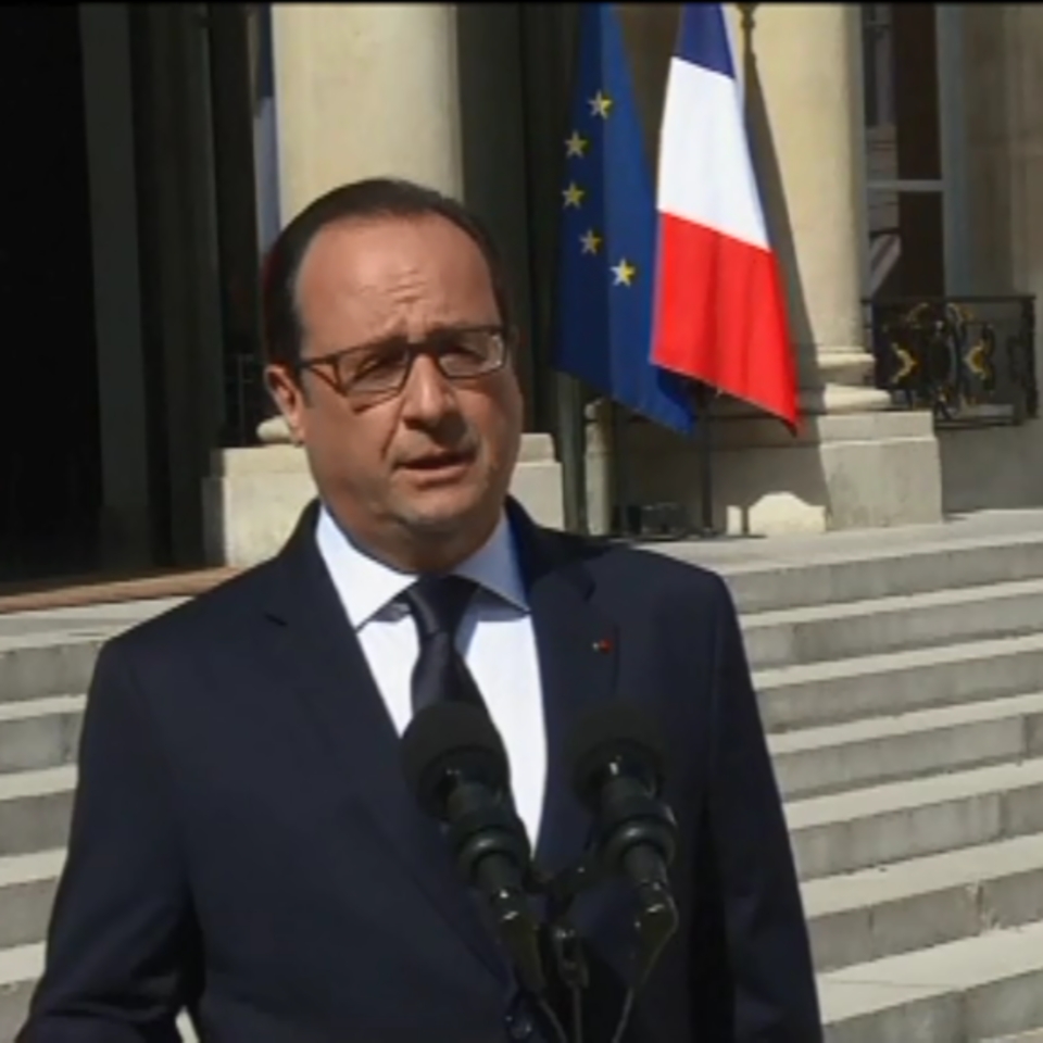 Hollande: 'Francia no teme las consecuencias de la crisis griega'