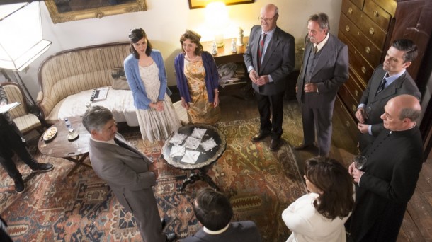 Egañatarren etxeko eszena bat