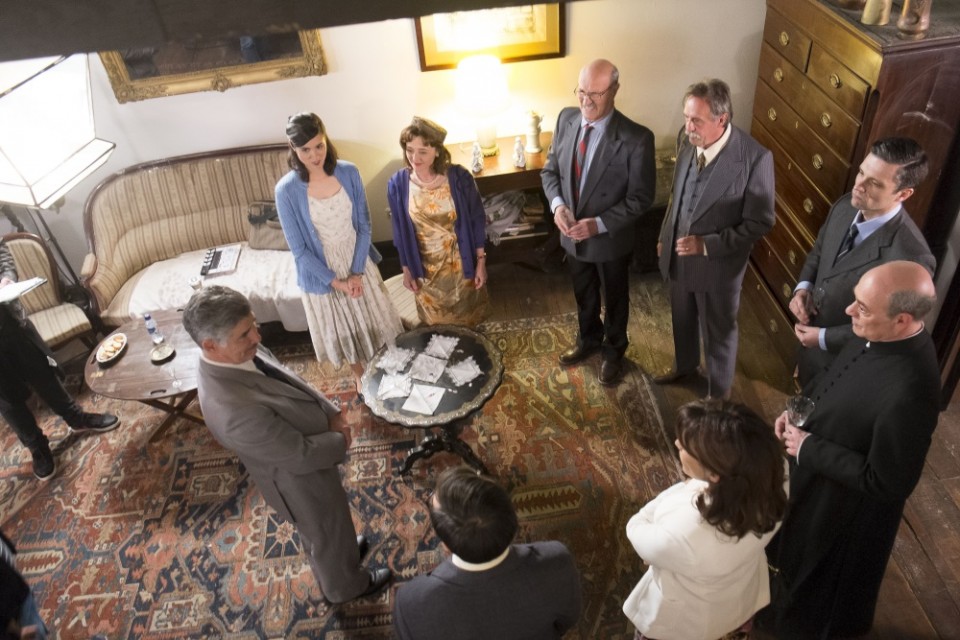 Egañatarren etxeko eszena bat