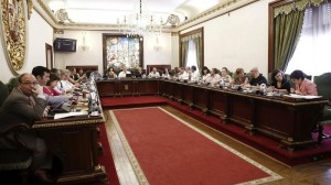 Alkatearen eta zinegotzien soldatak jaitsi ditu Iruñeko udalbatzak