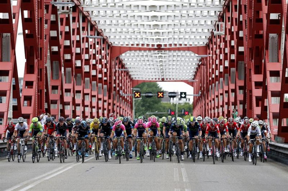 2ª etapa Tour. Foto: Efe.