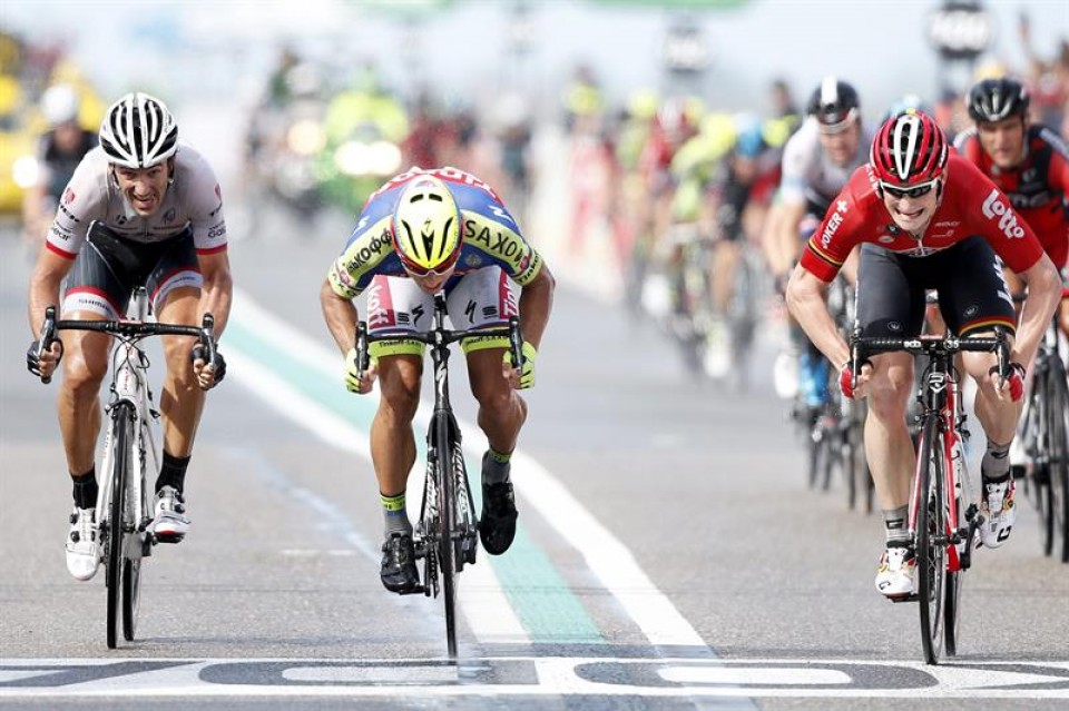 2ª etapa Tour. Foto: Efe.